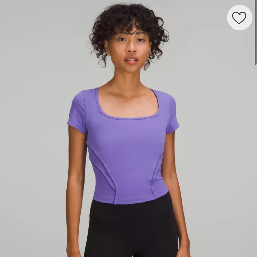 Lululemon Short Sleeve Mesh Top